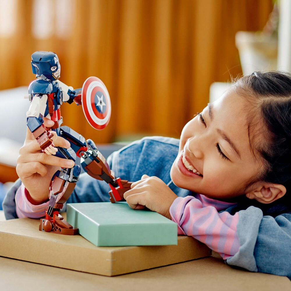 LEGO Marvel — сборная фигурка Капитана Америки 76258 / артикул   76258  / GTIN 5702017419749