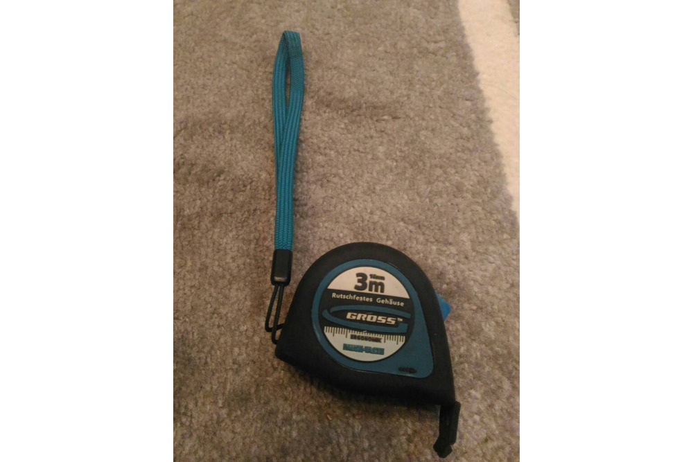 Рулетка 3 м x 16 мм GROSS Ergonomisch 31101
