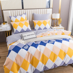 Комплект постельного белья Люкс Сатин 100% хлопок на резинке AR289