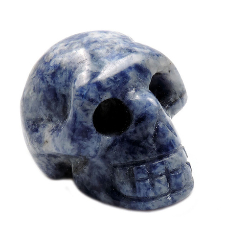 Череп лазурит асс.