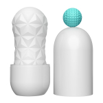 Белый мастурбатор 14,5см в колбе Pretty Love Victoria Cecil Masturbation Sleeve BM-009229T6-2