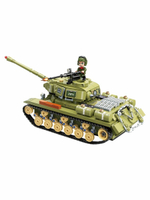Конструктор Qman CombatZones 21014 Танк, 858 дет.