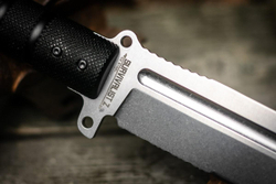 Нож выживания Survivalist Z D2 StoneWash Serrated