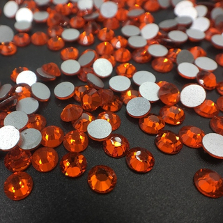 Стразы № 018 Цвет: Гиацинт (огненный красно-оранжевый), Mix 1440 шт