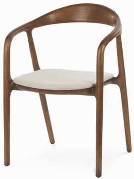 Стул Canada американский ясень и бежевая ткань