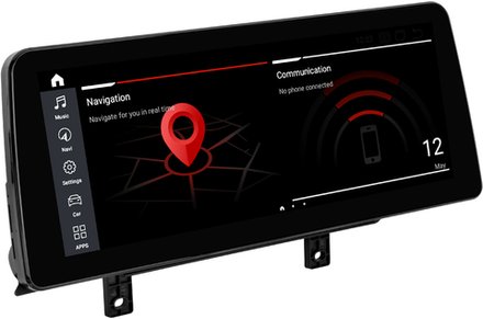 Магнитола BMW X5 F15, X6 F16 2014-2017 NBT - Radiola RDL-1245 монитор 12.3" на Android 13, 8+128Гб, CarPlay, 4G SIM-слот