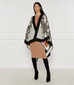 Пончо Elisabetta Franchi - черный(MT02F47E2)