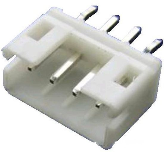 Разъём WB-04 2мм / MW-4M / L-KLS1-XL1-2.00-04-S / вилка PH 4pin шаг 2.0 на плату / DS1066-4MV / A2001WV-4P