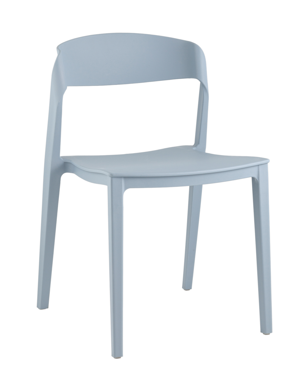 Стул Moris пластик голубой