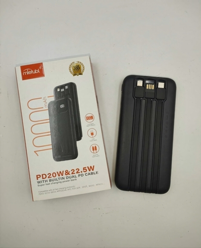 Внешний аккумулятор Mietubl MTB-PBNW10 10000mAh,PD22.5W+QC3.0,3A,Micro/Type-C/Lightning White