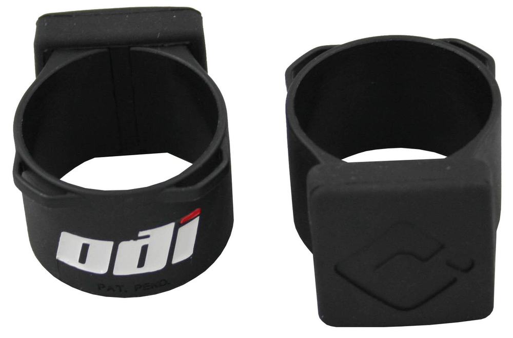 Бамперы ODI для ног двухкоронных вилок "FOX", 40mm, чёрные. D70BF_Black