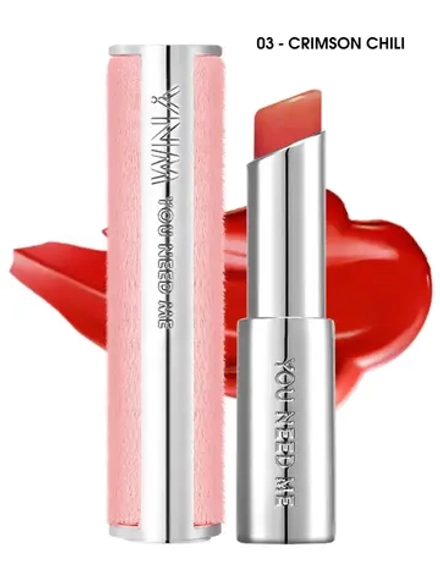 Y.N.M - БАЛЬЗАМ ДЛЯ ГУБ CANDY GLOSS BALM 03 CRIMSON CHILI, 3 ГР