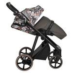 Детская коляска Roan Sol Flowers 2 в 1 RSF/5003 Forest Clearing/Black
