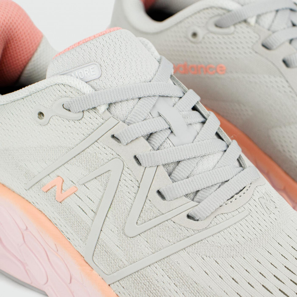 кроссовки New Balance Fresh Foam x More V4 Grey Orange Wmns