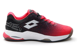 Мужские кросовки для Padel Lotto Superrapida 100 - shiny fuchsia/all white/all black