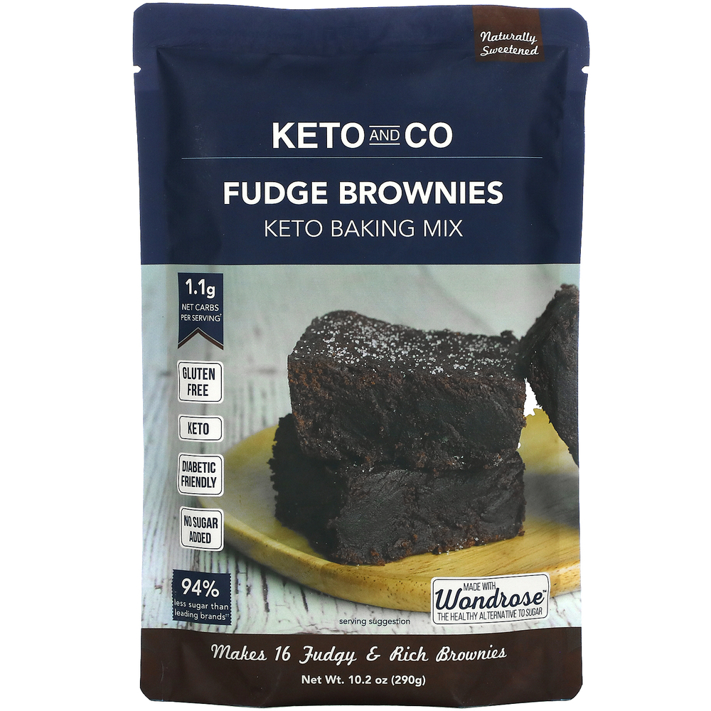 Keto and Co, Keto Baking Mix, пирожное с помадкой, 290 г (10,2 унции)