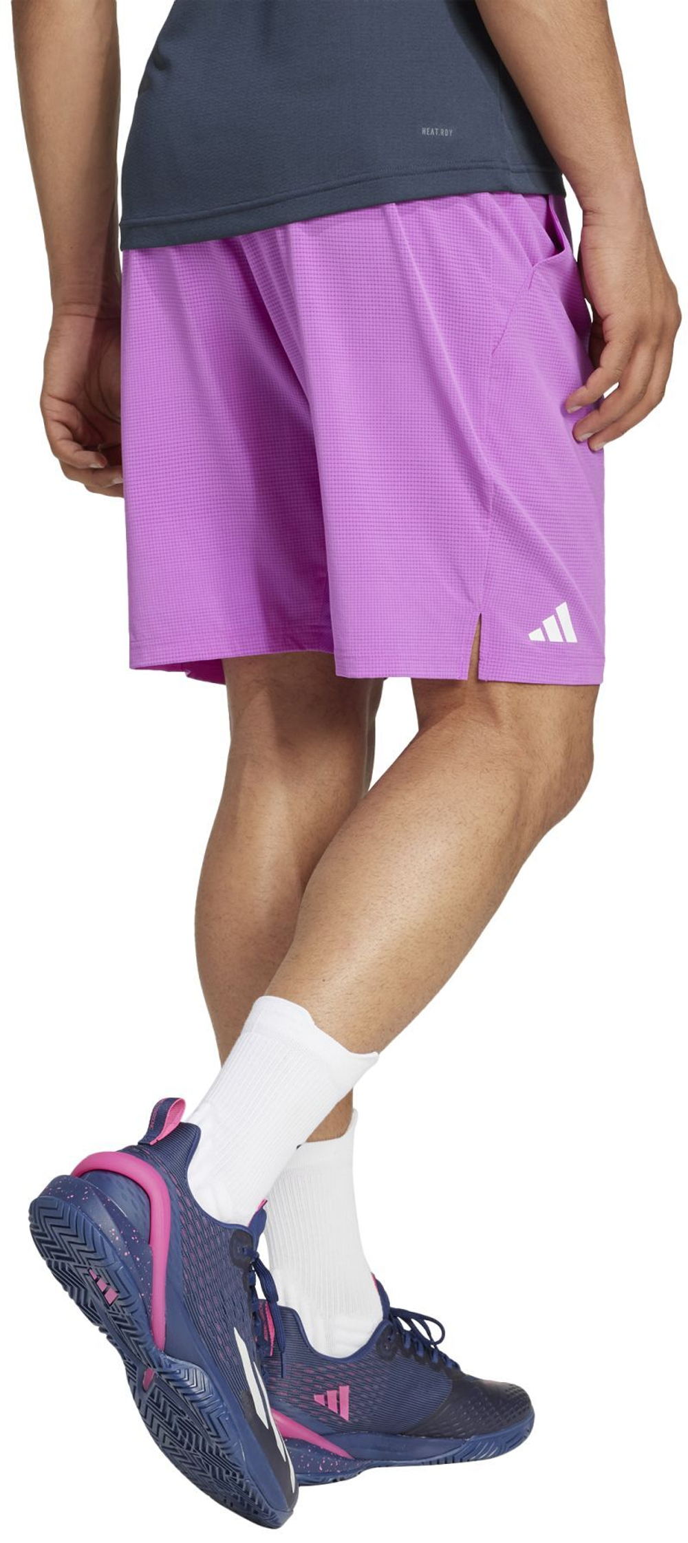 Мужские теннисные шорты Adidas Ergo 9" - Фиолетовый