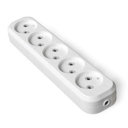 Колодка "UNIVersal" 5 гн. б/з AБС-пластик (еврослот) (K1901)