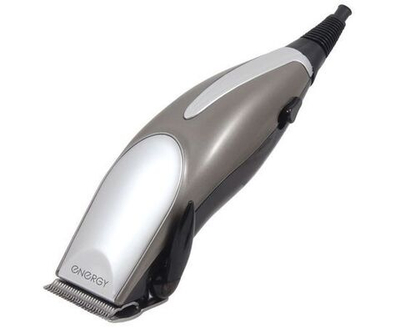 Машинка для стрижки Energy EN-717 Серая, 13Вт, 4 уровня стрижки, работает от сети
