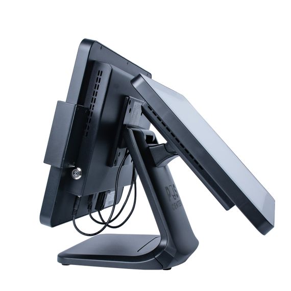 Сенсорный моноблок POScenter POS90ES Pro (15&quot;, PCAP, N100, RAM 8Gb, SSD 2.5&quot; 128Gb, MSR) стенд 101, 90W, Windows 10 IOT