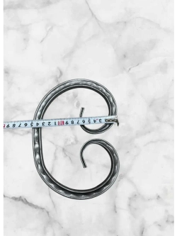 Кованый элемнт "Бублик-большой" 4 шт