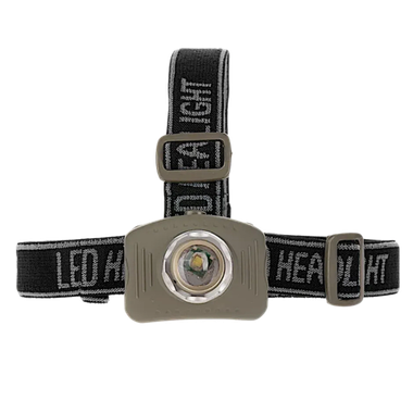 Фонарь налобный SibRay/Swat NK-819L 122лм 3реж.работы 3xAAA 250м