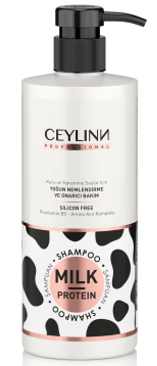 Шампунь для волос CEYLINN с молочным протеином, 500 мл