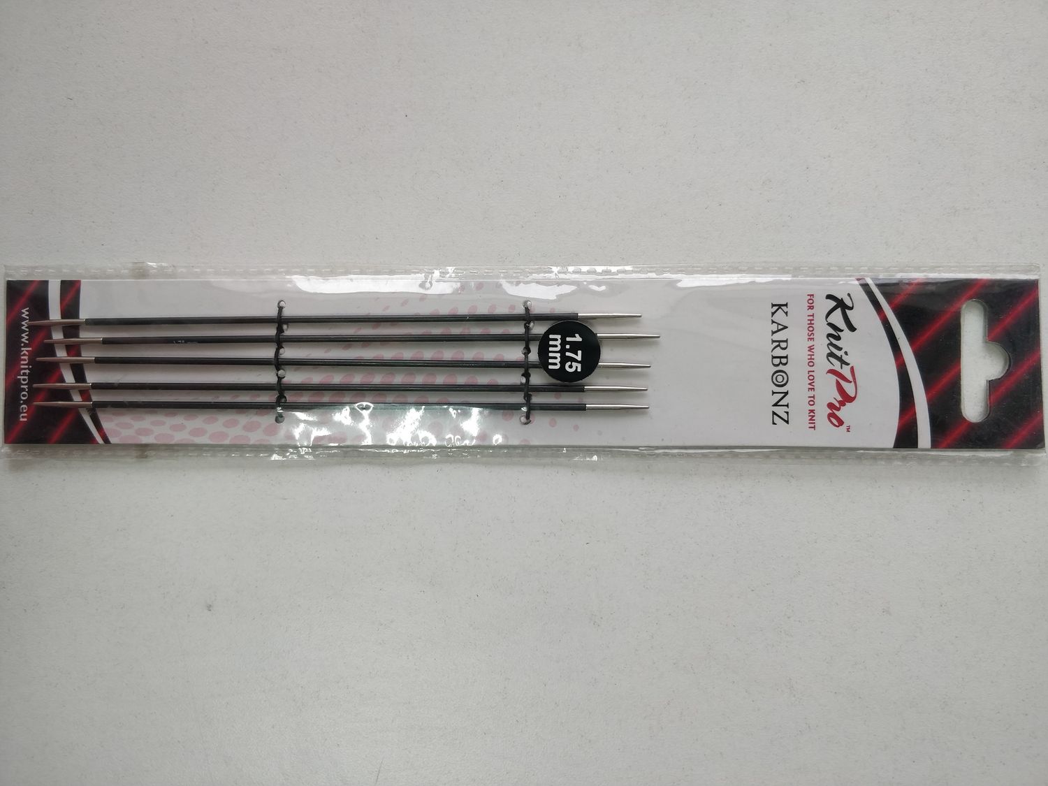 Knit Pro Karbonz чулочные спицы 15см