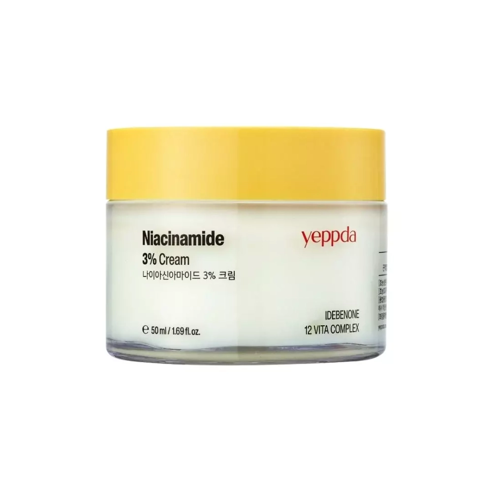Крем с ниацинамидом и комплексом витаминов Yeppda Niacinamide 3% Cream, 50 мл