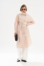 0120 Плащ женский (бежевый)