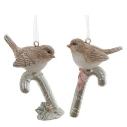 GAEM Фигурка декоративная подвесная "Птички", L5,5 W3 H8 см, 2в.