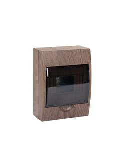 Щит ЩРН-П-6 IP41 темное дерево PROxima EKF pb40-n-6-dark