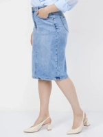 Юбка джинсовая прямая