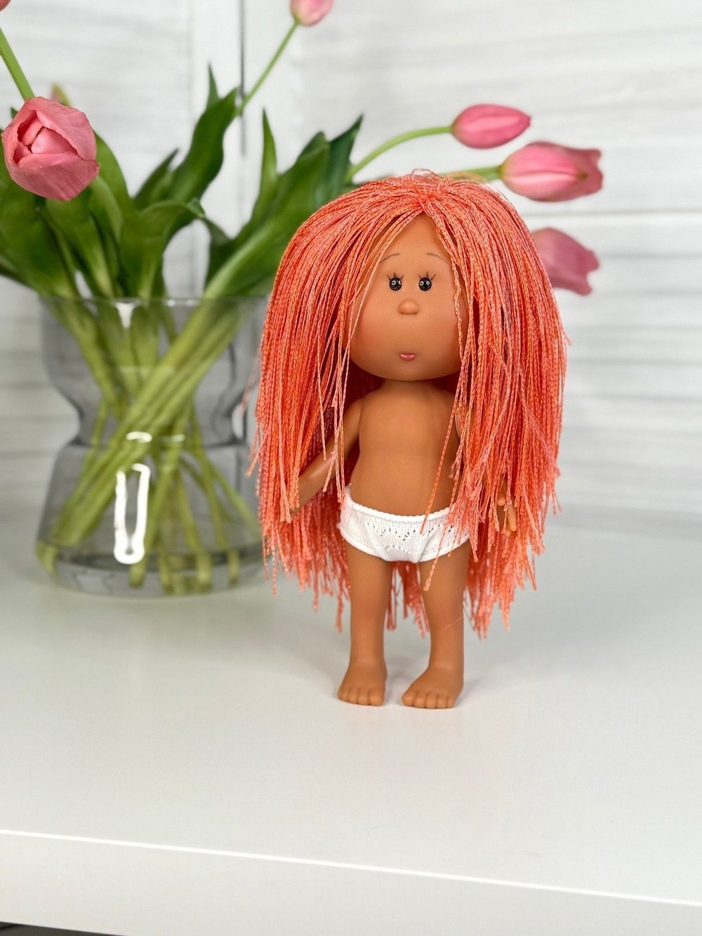 Кукла Nines виниловая 23см Little Mia Latina без одежды (3199WL8)