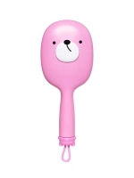 [Solomeya] Массажная расческа для волос Милый Мишка Розовая Cute Bear Massage Hair Brush Pink, 1шт