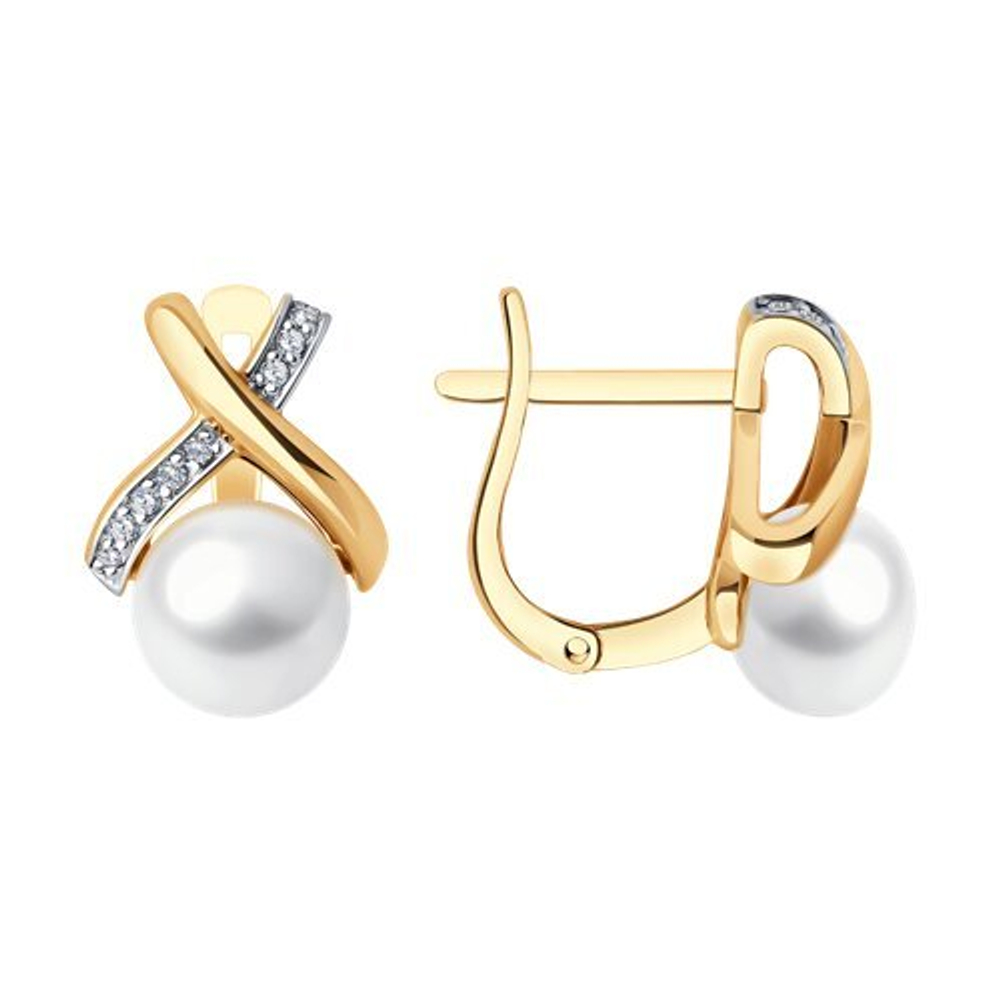 Серьги из золота 585 пробы