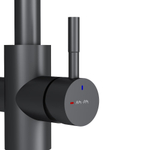 Смеситель для кухни с L-изливом с каналом для питьевой воды, черный AM.PM X-Joy S F85B05722