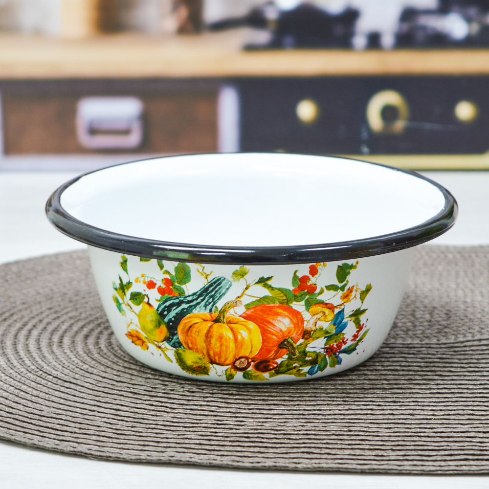 Миска 0,8л Осень тм Appetite