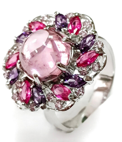 Ювелирное кольцо Эстерелла,серебро 925 пробы