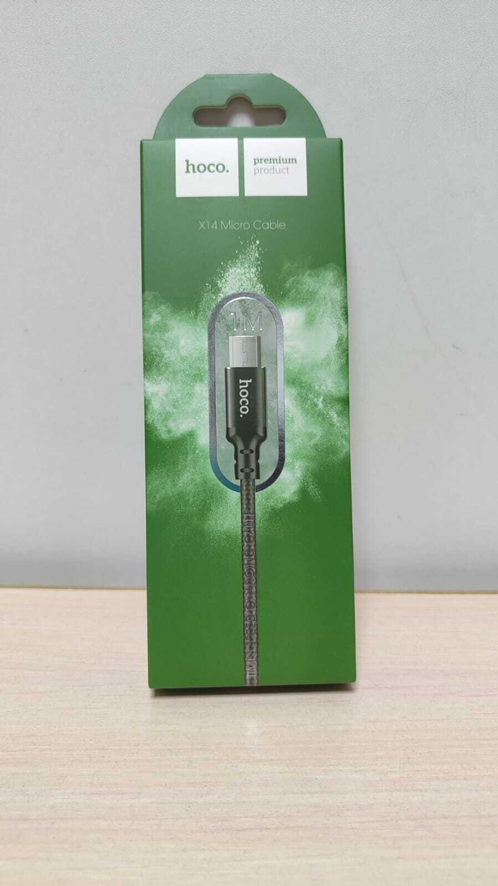 Кабель MicroUSB Hoco X14 (2A,1m)