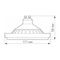 Лампа светодиодная диммируемая Arlight GU10 15W 3000K матовая AR111-Unit-GU10-15W-Dim Warm3000 026890