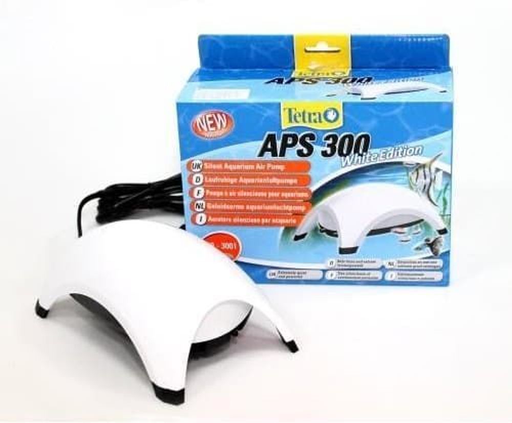 TetraTec AРS 300 компрессор для аквариумов 120-300 л белый
