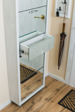 Обувница в прихожую для обуви Айрон Люкс Плюс 5 секций