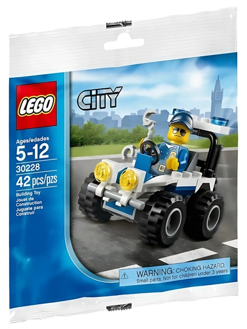 Lego 30228 City Полицейский квадроцикл