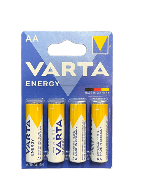 БАТАРЕЙКА VARTA MIGNON ENERGY SPO BLISTER LR6/AA 4ШТ