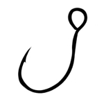 Крючки рыболовные одинарные Power Grip S-55M-ВС #06 10 шт