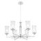 Подвесная люстра Crystal Lux Gloria SP6 Chrome