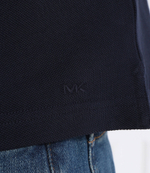 Поло SS ZIP LOGO Michael Kors - темно-синий(CS350DD2ZY)