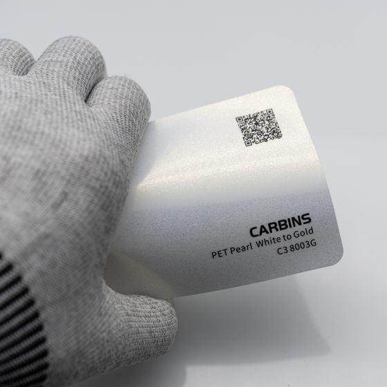 Веер образцов виниловой цветной пленки Carbins