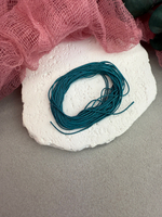 Шнур для плетения браслетов 0,6 мм, Берлинская лазурь (5 м)